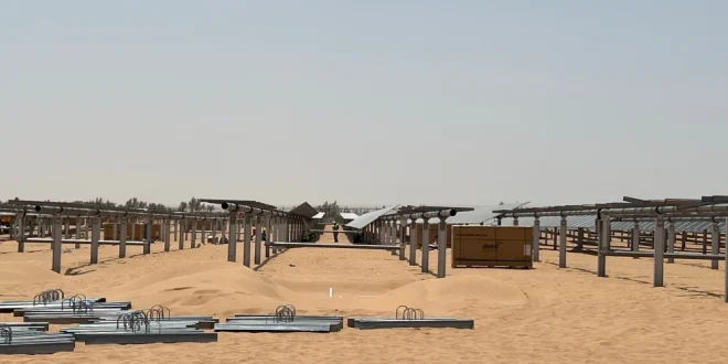 Saudi Arabia is investing heavily in solar power, as this site in Wadi ad-Dawasir shows.Shutterstock