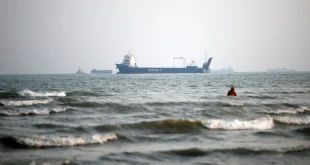 Numerous merchant ships belonging to Iran and other countries remain at anchor in the Strait of Hormuz in Bandar Abbas, Iran, on September 10, 2026. [Fatemeh Bahrami – Anadolu Agency]